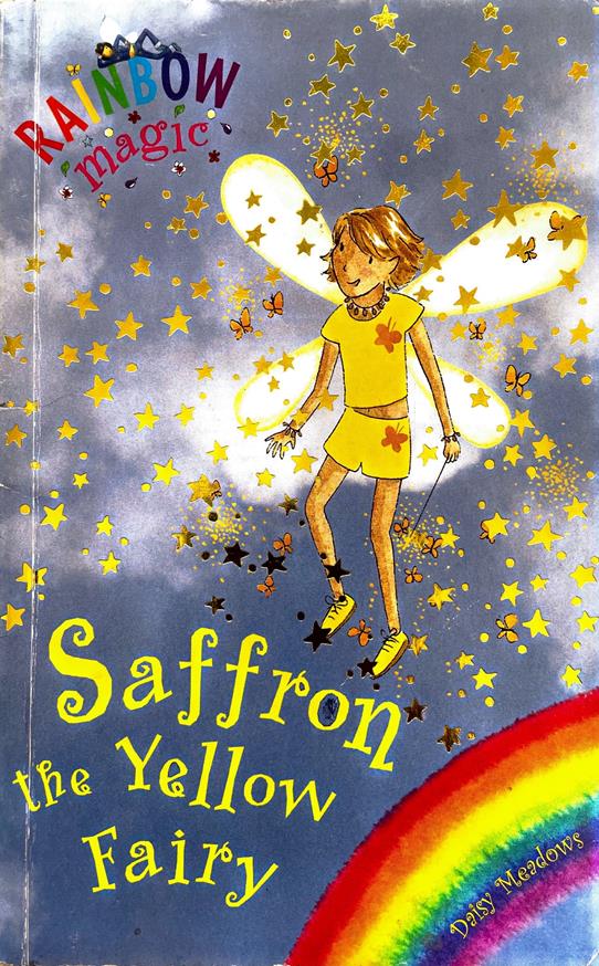 Saffron The Yellow Fairy Rainbow Magic Series The Children's Book Bin