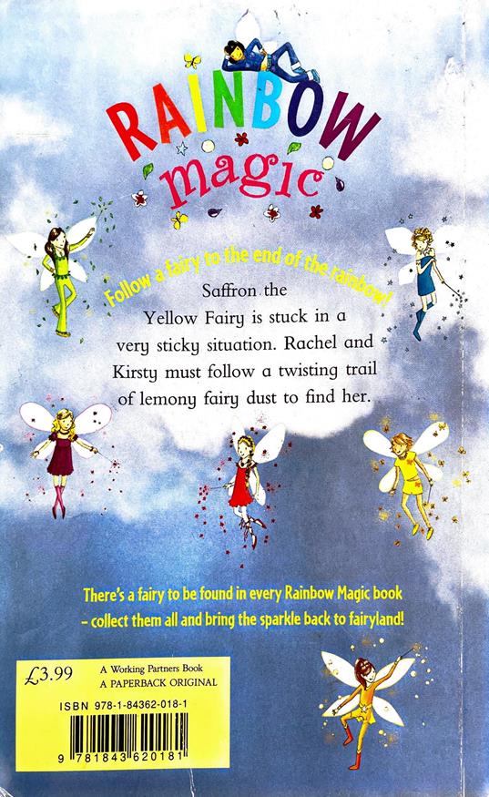 Rainbow Magic: The Rainbow Fairies: 3: Saffron the Yellow Fairy