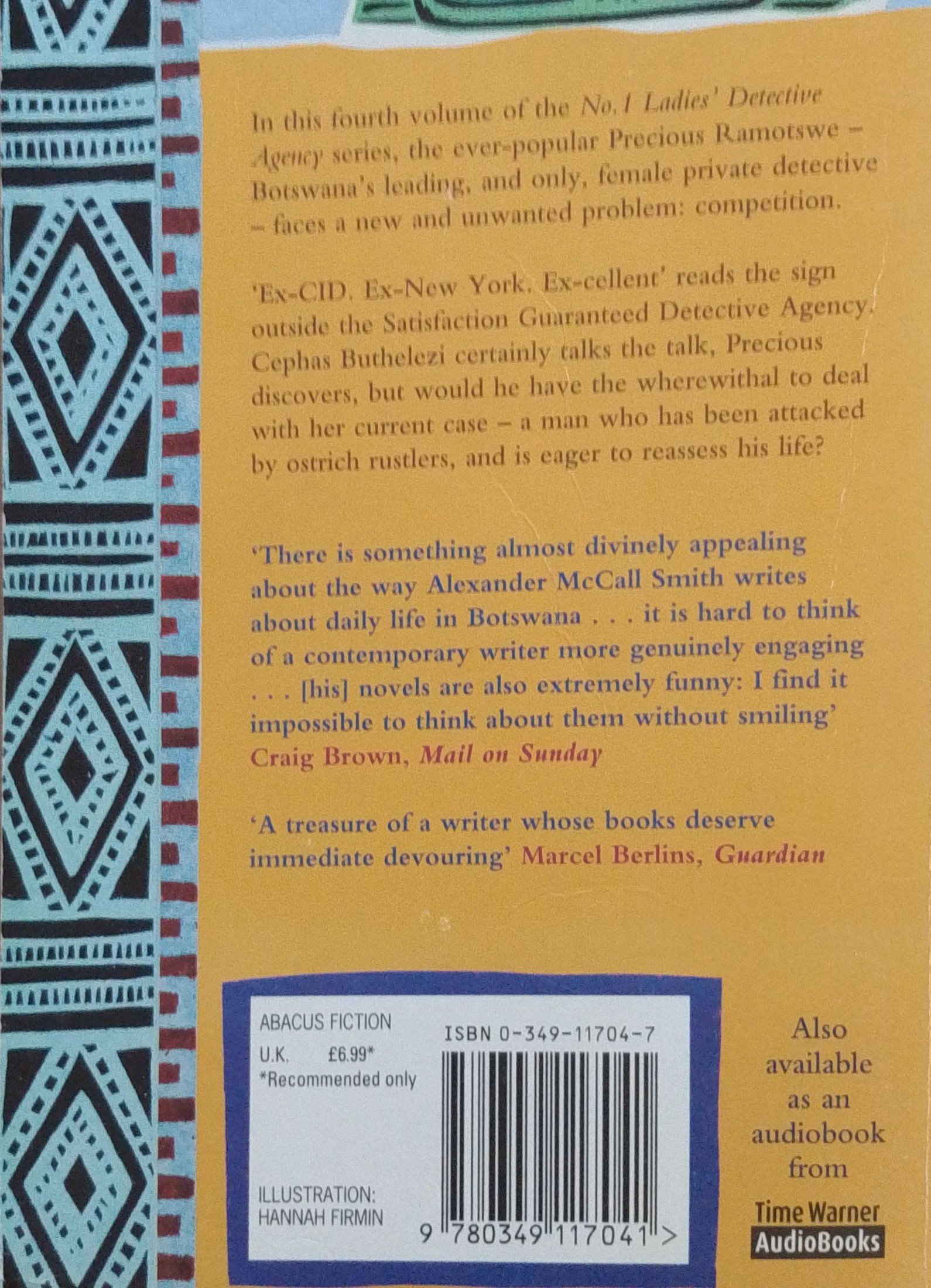 The Kalahari Typing School for Men (No. 1 Ladies Detective Agency 4) - Image 2